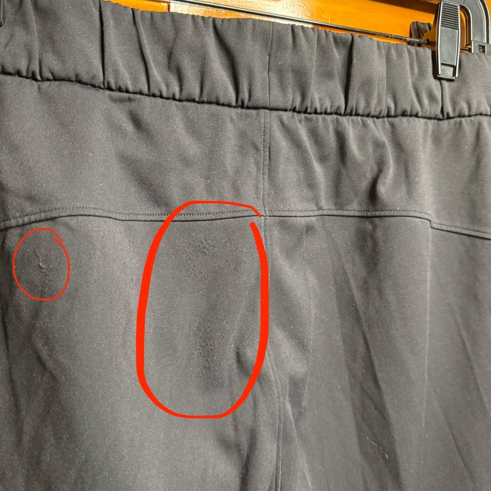 Lululemon On The Fly Pant *28” 7/8 length Black Size 6 Style No. W5ALWS - Picture 4 of 13